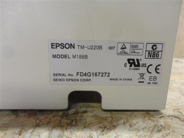 Grote foto epson tm u220b pos matrix printer rs232 serial m188b computers en software printers