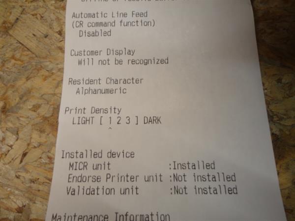 Grote foto epson tm h6000iv m253a micr pos usb rs232 thermal matrix receipt slip printer computers en software printers