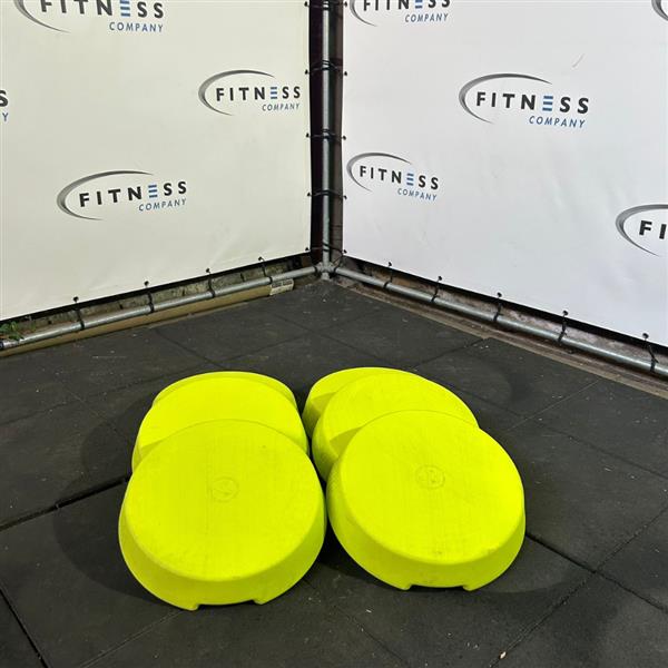 Grote foto zumba fitness step up riser set 6 stuks sport en fitness fitness