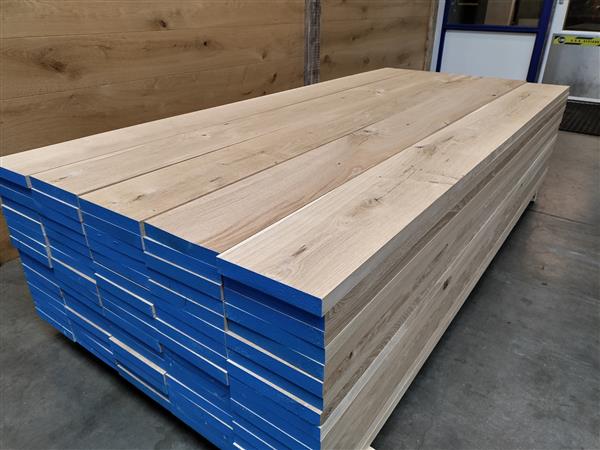 Grote foto 30x200mm 225cm eiken doe het zelf en verbouw hout en planken