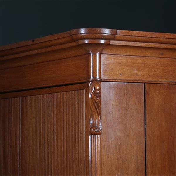 Grote foto hollandse vroeg willem iii archiefkast waar ook servies in past ca 1850 no.391125 antiek en kunst stoelen en banken