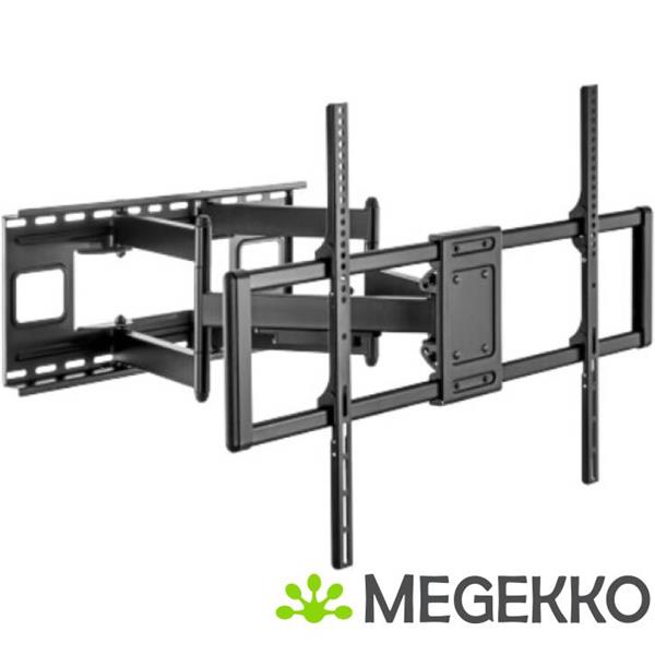 Grote foto gembird wm 120st 01 tv bevestiging 3 05 m 120 zwart computers en software overige computers en software