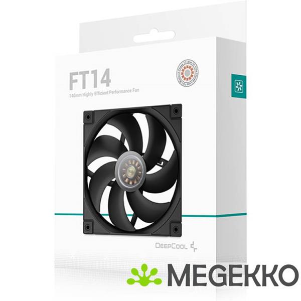 Grote foto deepcool ft14 black computers en software overige computers en software