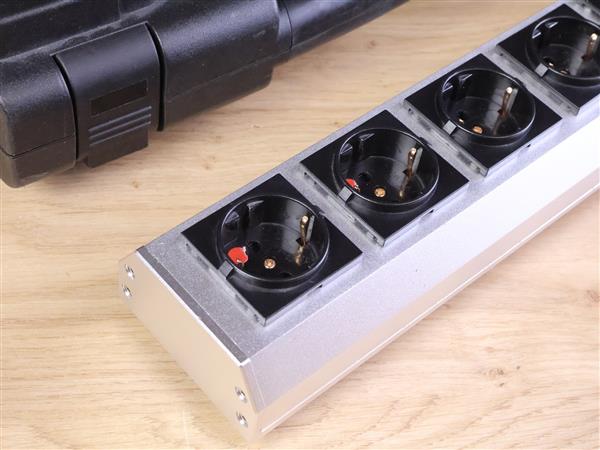 Grote foto silent wire silentsocket referenz audio power distributor 5 sockets audio tv en foto onderdelen en accessoires