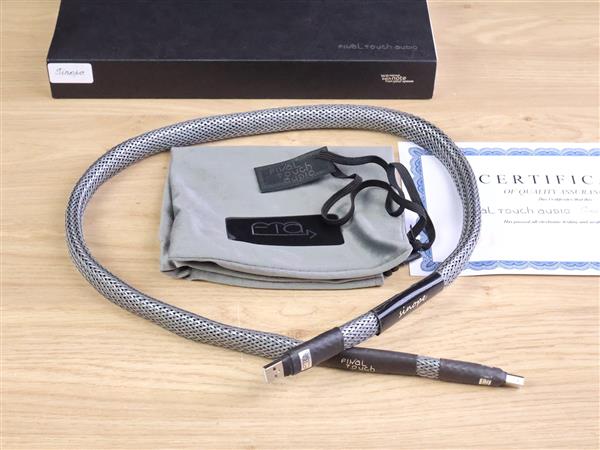 Grote foto final touch audio sinope high end digital audio usb cable type a to b 1 0 metre audio tv en foto onderdelen en accessoires