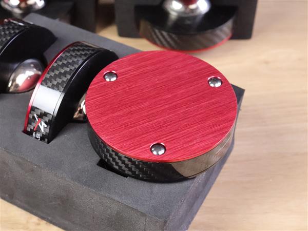 Grote foto synergistic research mig sx audio isolation footers 3 sets of 3 audio tv en foto algemeen