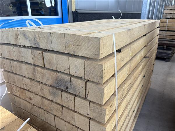 Grote foto 100x100mm frans eikenhout 210 cm lang doe het zelf en verbouw hout en planken