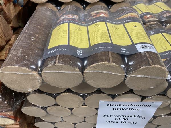 Grote foto 10 kg brikketen beuken massief openhaardhout doe het zelf en verbouw hout en planken