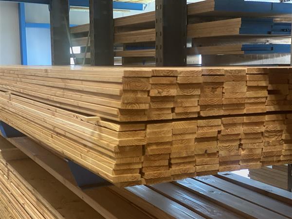 Grote foto 18x90mm douglas geschaafd 400cm doe het zelf en verbouw hout en planken