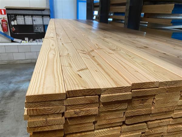 Grote foto 18x90mm douglas geschaafd 400cm doe het zelf en verbouw hout en planken