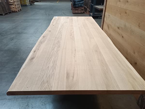 Grote foto 100x240cm 40mm eiken tafelbladen doe het zelf en verbouw hout en planken