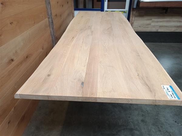 Grote foto 100x280cm 40mm eiken tafelbladen doe het zelf en verbouw hout en planken