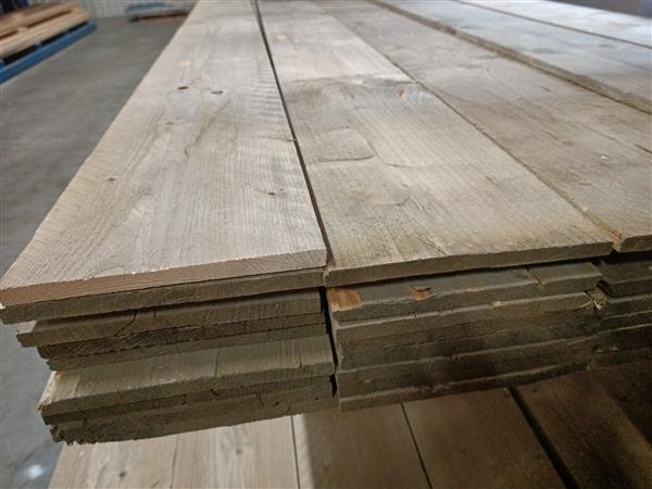 Grote foto 13x195 mm vuren wandplank 250 cm doe het zelf en verbouw hout en planken