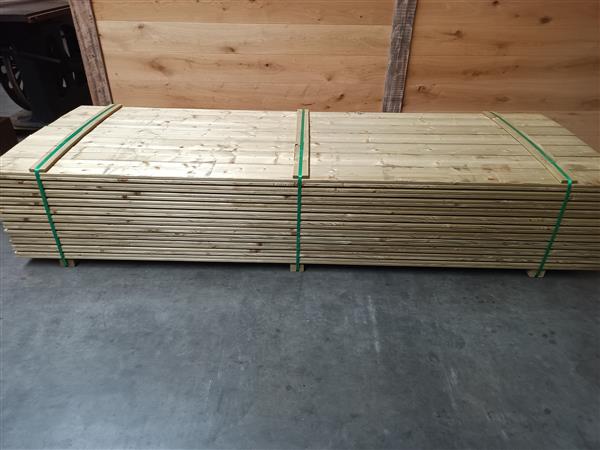 Grote foto 18x145mm vuren geimp 300cm doe het zelf en verbouw hout en planken