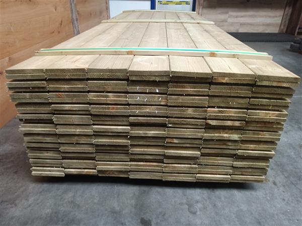 Grote foto 18x145mm vuren geimp 300cm doe het zelf en verbouw hout en planken