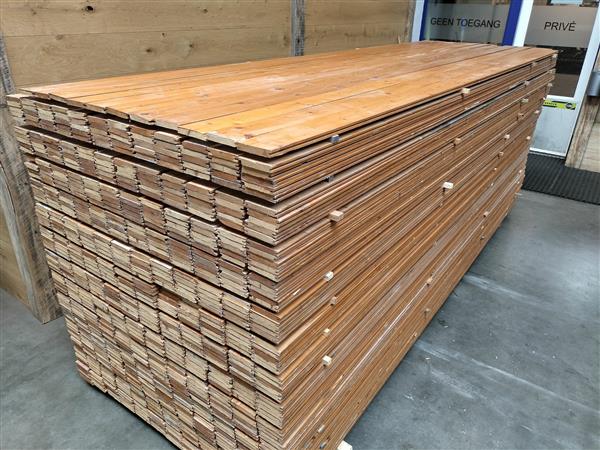 Grote foto 15x92mm grenen aftimmer latten 330cm 120472 doe het zelf en verbouw hout en planken