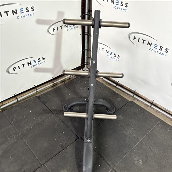 Grote foto lifemaxx lmx1030.50w weightplate rack 50mm zwart sport en fitness fitness