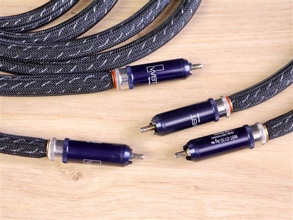 Grote foto kimber kable select ks 1030 high end silver audio interconnects rca 2 0 metre audio tv en foto onderdelen en accessoires