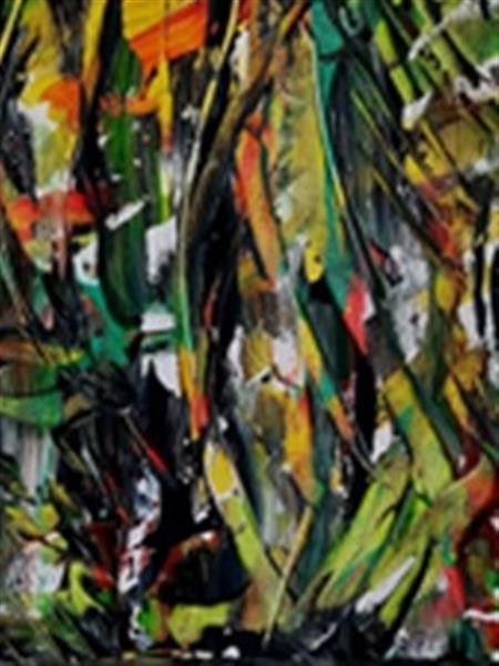 Grote foto kunsthandel gennep jungle rhythm antiek en kunst abstract