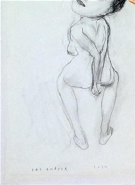 Grote foto pat andrea tekening duo 9 antiek en kunst tekeningen en foto