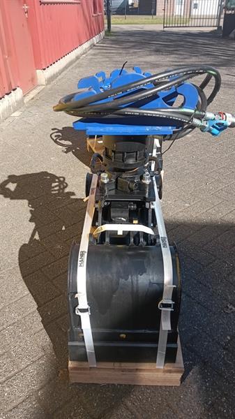 Grote foto h ner hg 100 s en hg 100 t sorteergrijper cw05 opname minigraver doe het zelf en verbouw aanbouwdelen