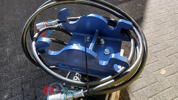 Grote foto h ner hg 100 s en hg 100 t sorteergrijper cw05 opname minigraver doe het zelf en verbouw aanbouwdelen