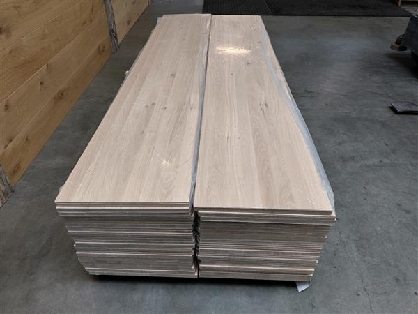 Grote foto 19 mm eikenmeubelpaneel 400x2200mm doe het zelf en verbouw hout en planken