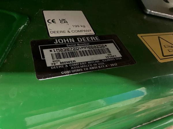 Grote foto john deere 72d in. 691182 agrarisch maaiers