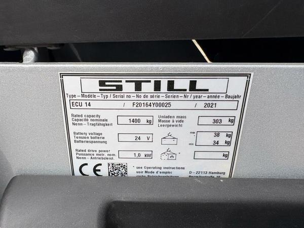 Grote foto vs 22790 elektrische palletwagen nieuw still ecu14 doe het zelf en verbouw hefwerktuigen