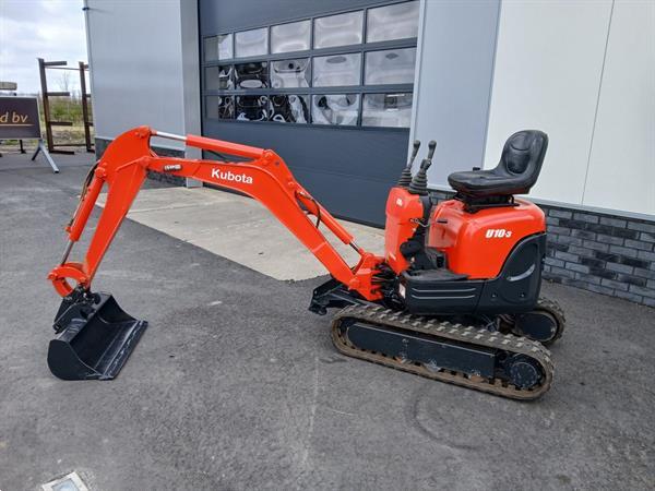 Grote foto kubota u10 3 minikraan. doe het zelf en verbouw kranen en graafmachines