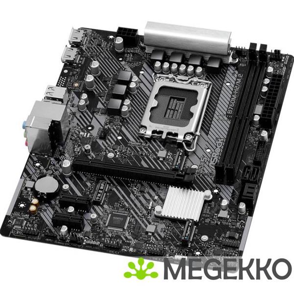 Grote foto asrock b760m h2 m.2 computers en software moederborden