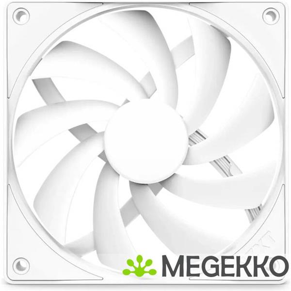 Grote foto nzxt f120q 120mm white quiet airflow computers en software overige computers en software