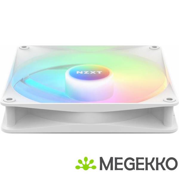 Grote foto nzxt f140 core 140mm rgb fan single white computers en software overige computers en software