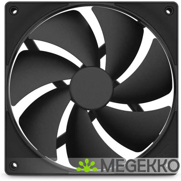 Grote foto nzxt f140p 140mm black static pressure computers en software overige computers en software