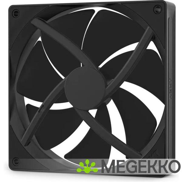 Grote foto nzxt f140p 140mm black static pressure computers en software overige computers en software