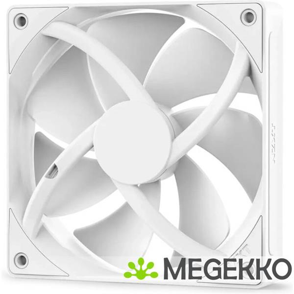 Grote foto nzxt f120p 120mm white static pressure computers en software overige computers en software
