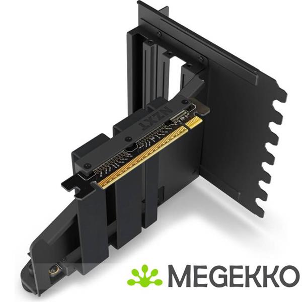 Grote foto nzxt vertical gpu mounting kit h5 h6 h7 h9 black computers en software behuizingen en kasten