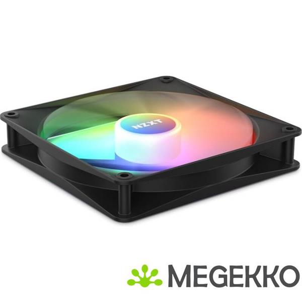 Grote foto nzxt f140 core 140mm rgb fan single black computers en software overige computers en software