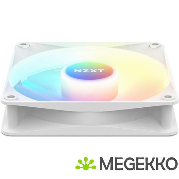 Grote foto nzxt f120 core 120mm rgb fan single white computers en software overige computers en software
