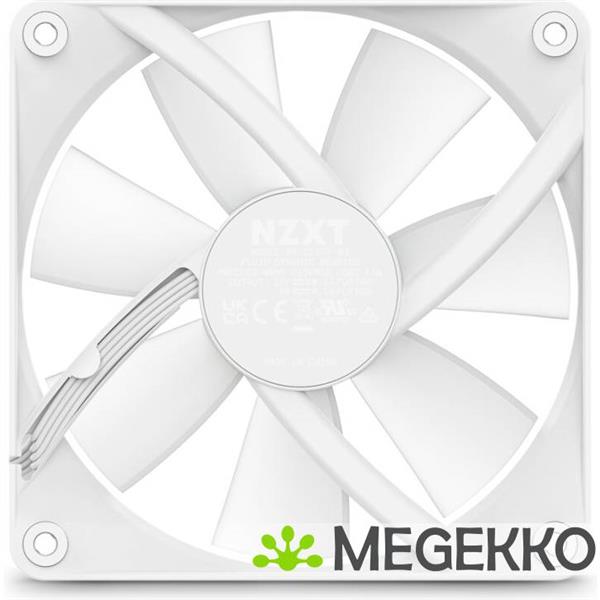 Grote foto nzxt f120 core 120mm rgb fan single white computers en software overige computers en software