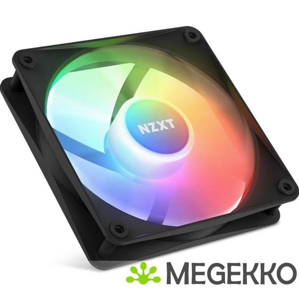 Grote foto nzxt f120 core 120mm rgb fan single black computers en software overige computers en software