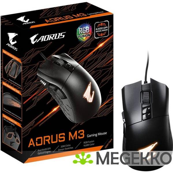 Grote foto gigabyte mouse aorus m3 computers en software overige computers en software
