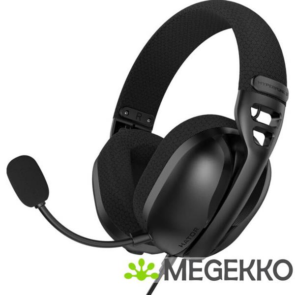 Grote foto hator hyperpunk 3 wired gaming headset zwart audio tv en foto koptelefoons