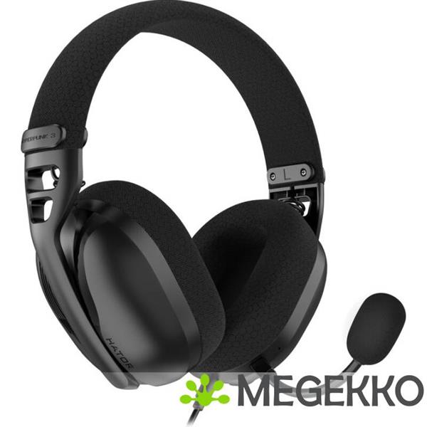 Grote foto hator hyperpunk 3 wired gaming headset zwart audio tv en foto koptelefoons