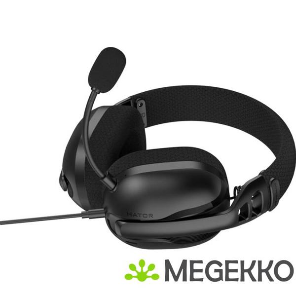 Grote foto hator hyperpunk 3 wired gaming headset zwart audio tv en foto koptelefoons