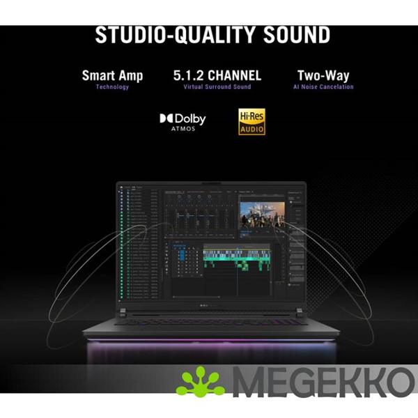 Grote foto asus rog strix scar 18 g835lw sa086w 18 core ultra 9 rtx 5080 gaming laptop computers en software overige computers en software