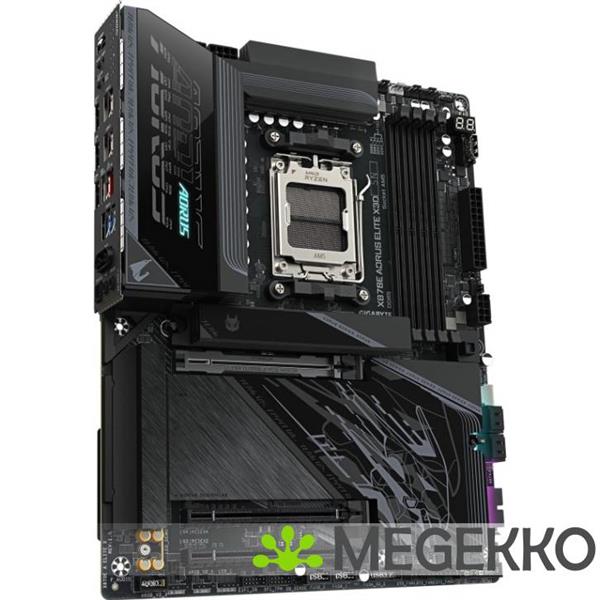 Grote foto gigabyte x870e aorus elite x3d computers en software moederborden