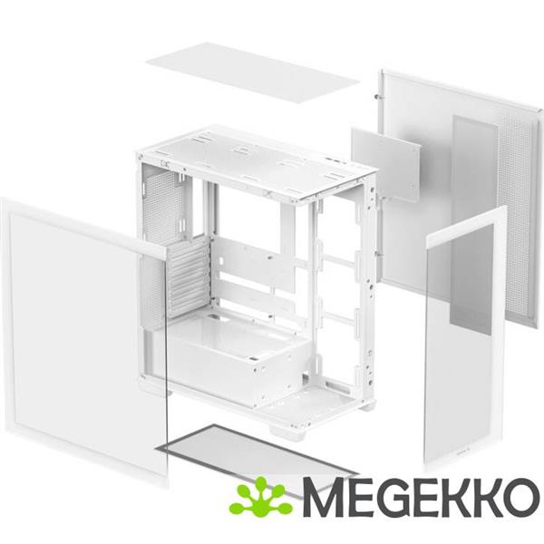 Grote foto deepcool cg580 wh computers en software behuizingen en kasten