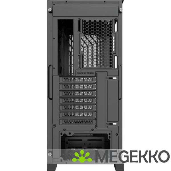 Grote foto xilence performance a breeze ii midi tower zwart computers en software behuizingen en kasten