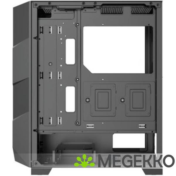 Grote foto xilence performance a breeze ii midi tower zwart computers en software behuizingen en kasten